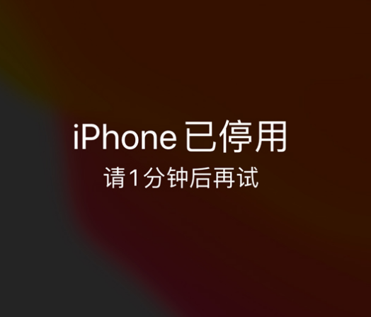 钟楼苹果手机维修分享:iPhone 显示“不可用”或“已停用”怎么办？还能保留数据吗？ 